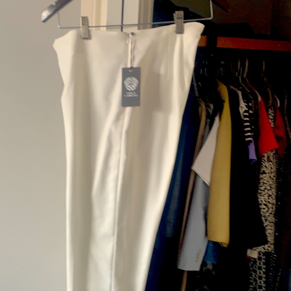 Summer cream dress pants